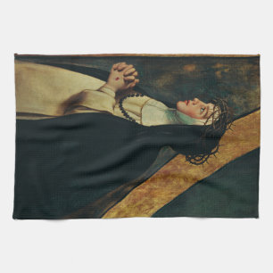Catherine von Siena von Juan Bautista Maino Geschirrtuch