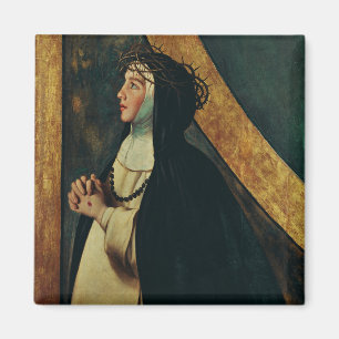 Catherine von Siena von Juan Bautista Maino Magnet