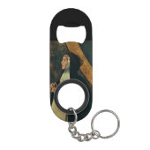 Catherine von Siena von Juan Bautista Maino Mini Flaschenöffner (Rückseite)