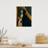 Catherine von Siena von Juan Bautista Maino Poster (Küche)