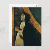 Catherine von Siena von Juan Bautista Maino Postkarte (Vorne/Hinten)