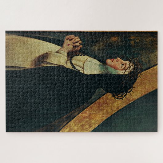 Catherine von Siena von Juan Bautista Maino Puzzle (Horizontal)