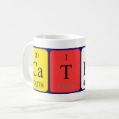 Cathey Periodenname Tasse (Vorderseite Links)