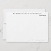 Catholic Art Holy Card | Saint Deicolus of Lure Einladung (Rückseite)