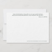 Catholic Art Holy Card | Saint Ursus of Aosta Einladung (Rückseite)