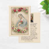 Catholic Blessed Mary Madonna Funeral Memorial (Schreibtisch)