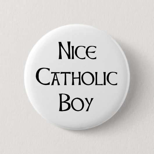 catholic boy nice button (Vorderseite)