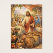 Catholic Cana Wedding Prayer Cards (Vorderseite)
