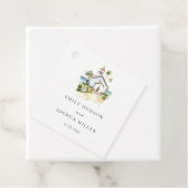 Catholic Church Tropical Wedding Geschenkanhänger (Beispiel)