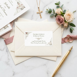 Catholic Etiquetas de Dirección de Remitente Adressaufkleber