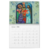 Catholic Folk Art Calendar by Jen Norton Kalender (Jan 2026)