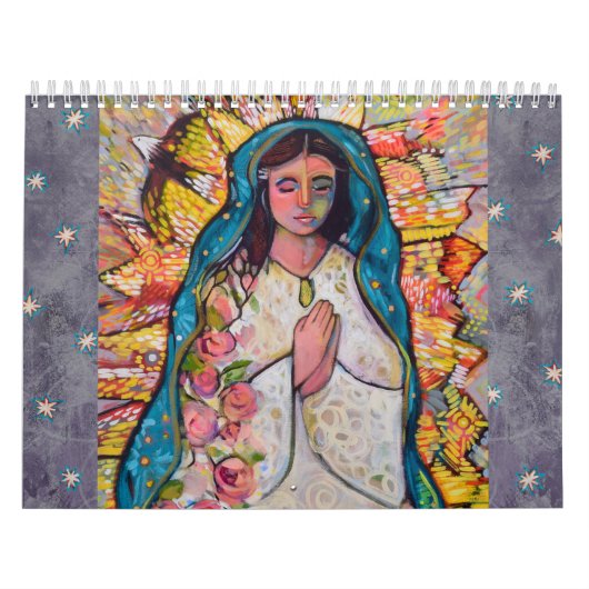 Catholic Folk Art Calendar by Jen Norton Kalender (Titelbild)