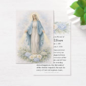 Catholic Funeral Blessed Mother Remembrance, (Schreibtisch)