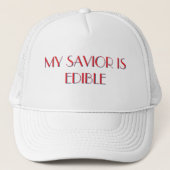 CATHOLIC HAT - EDIBLE SAVIER TRUCKERKAPPE (Vorderseite)