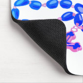 Catholic Mouse Pad White with Beautiful Rosary Mousepad (Ecke)