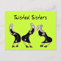 Catholic Nun Gifts "Twisted Sisters" Design