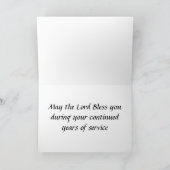 Catholic Nun Golden Jubilee Cards Karte (Innenseite)