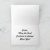 Catholic Nun "Golden Jubilee" Karten & Geschenke (Innenseite)