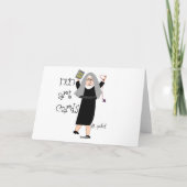 Catholic Nun "Golden Jubilee" Karten & Geschenke (Rückseite)