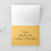 Catholic Nun "Golden Jubilee" Karten & Geschenke (Innenseite)