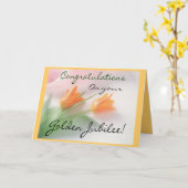 Catholic Nun "Golden Jubilee" Karten & Geschenke (Gelbe Blume)