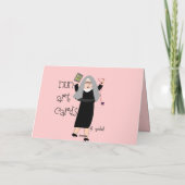 Catholic Nun "Golden Jubilee" Karten & Geschenke (Rückseite)