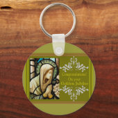 Catholic Nun "Golden Jubilee" Karten & Geschenke Schlüsselanhänger (Vorderseite)