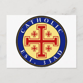 CATHOLIC POSTKARTE