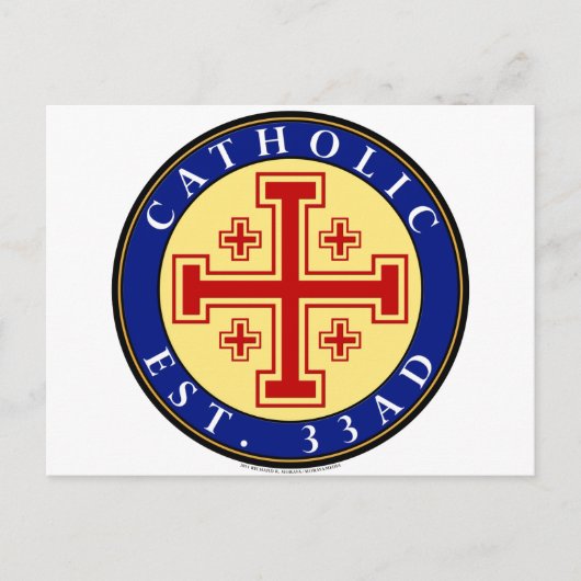 CATHOLIC POSTKARTE (Vorderseite)