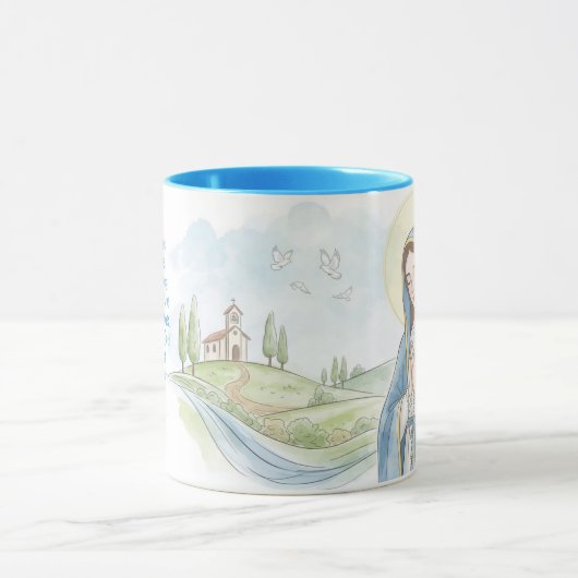 Catholic Prayer Mug, Marian Mug Tasse (Zentrum)
