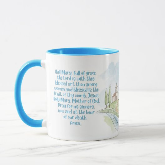 Catholic Prayer Mug, Marian Mug Tasse (Links)