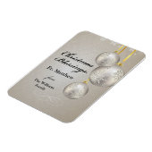 Catholic Priest Christmas Elegant Hanging Ornament Magnet (Linke Seite)