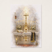 Catholic Priest Funeral Memorial Prayer (Vorderseite)