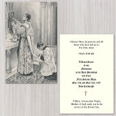 CATHOLIC PRIEST ORDINATION ANNIVERSARY HOLY CARDS
