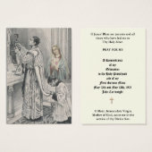 CATHOLIC PRIEST ORDINATION ANNIVERSARY HOLY CARDS (Vorne & Hinten)