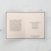 Catholic Sympathy Mother Mary Floral Karte (Innenseite)