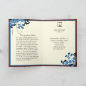 Catholic Sympathy Virgin Mary Jesus Rosary Karte (Innenseite)