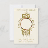 CATHOLIC WEDD JAHRESPRAYER W/FOTO DANKESKARTE (Vorderseite)