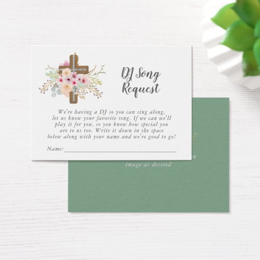 Catholic Wedding DJ Song Request - Blumenkreuz (Schreibtisch)