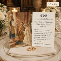 Catholic Wedding Prayer Betrothal Mary Joseph