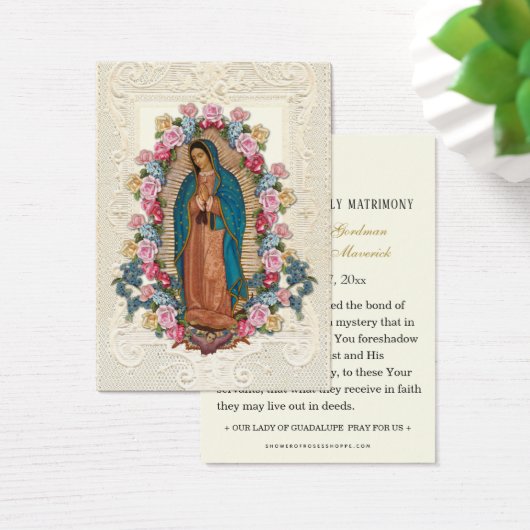 Catholic Wedding Prayer Guadalupe (Schreibtisch)