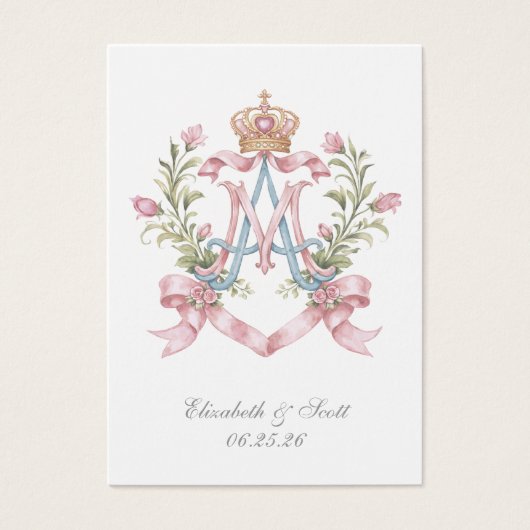 Catholic Wedding Prayer Marian Auspice (Vorderseite)