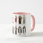 Catholic Women Saint Coffee Tasse, 11 oz Tasse (VorderseiteRechts)