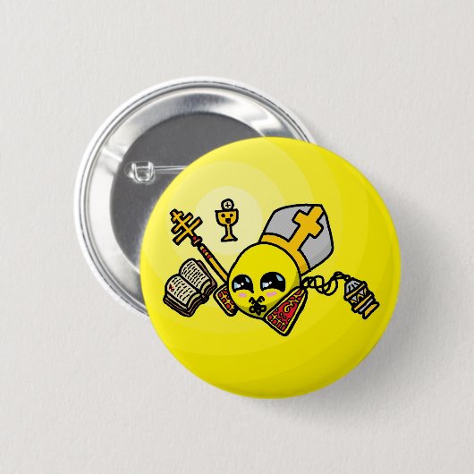 Catholicball Button (Vorne & Hinten)