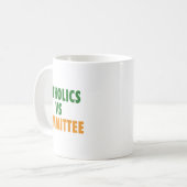 Catholics Vs Committees  Kaffeetasse (Vorderseite Links)