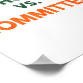 Catholics Vs Committees Poster (Ecke)