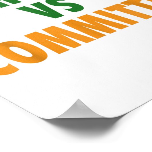 Catholics Vs Committees  Poster (Ecke)