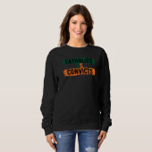 Catholics vs Convicts Football Classic Football Sweatshirt (Vorne ganz)