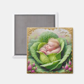 CATHRYN ~ In Cabbage Patch ~ Magnet (Vorderseite/Rückseite)