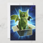 Cathulhu Einladung (Rückseite)